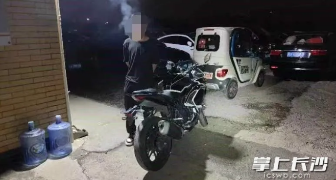 酒后開摩托也涉嫌酒駕！長沙交警：不要心存僥幸